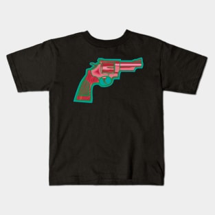 .44 Magnum Revolver Kids T-Shirt